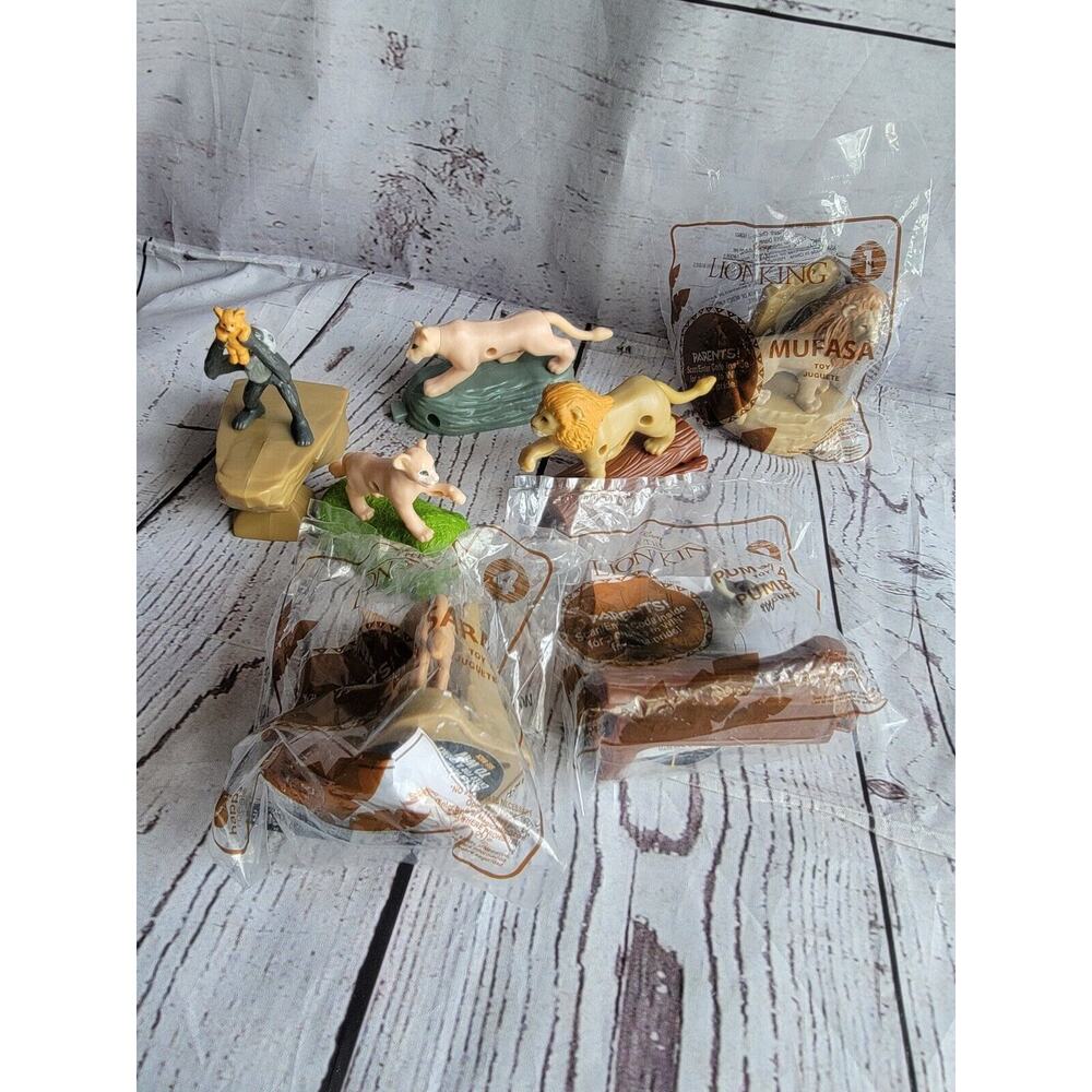 Set 7 MCDONALDS The Lion King HAPPY MEAL Toys 2019 DISNEY New And Used